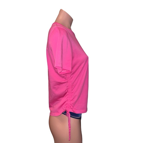 NEW Tazi Drawstring T-Shirt VERONICA BEARD in PINK size M - Picture 6 of 10